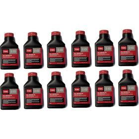 Paquete de 12 aceites originales Toro OEM 38901 para motor de 2 tiempos con estabilizador de combustible, 2.6 oz.