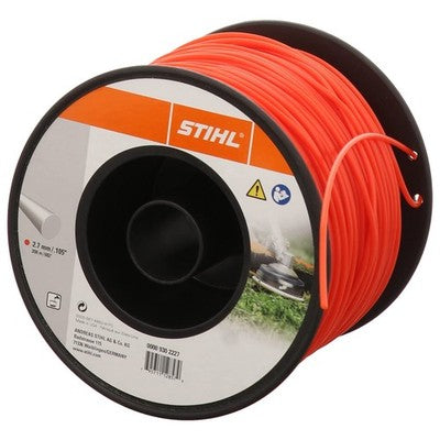 STIHL OEM 0000 930 2227 Premium Round Line .105/3 lb. Red Line