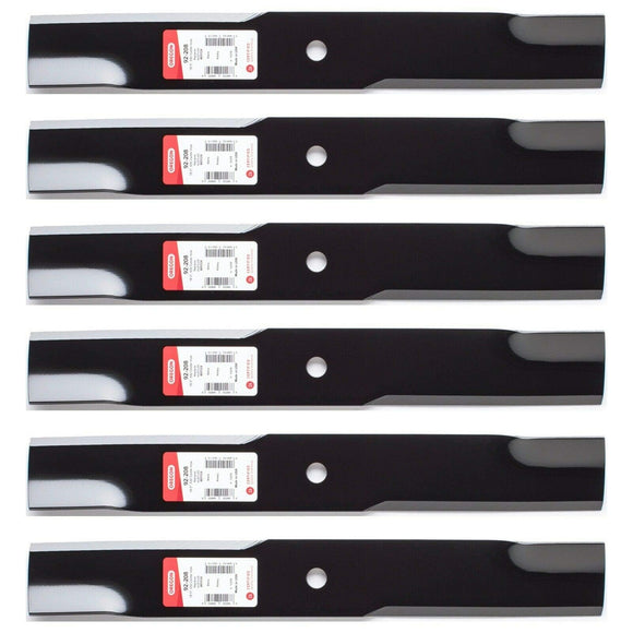 Oregon 792-208 18-1/2" 5/8" Center Hole 6-Pack replaces 601012 for 54" Hustler & Spartan decks