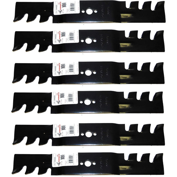 Rotary Copperhead MULCHER BLADE 15-3/8" X 21/32" TORO Compatible with : 116-6358-03, 120-9500-03