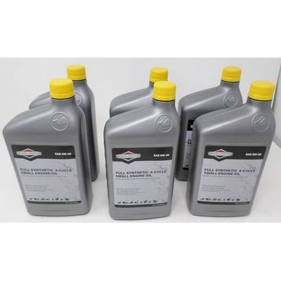 Briggs & Stratton OEM 100074 5W-30 Synthetic Engine Oil, 32 oz