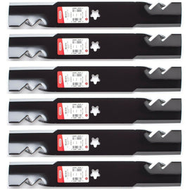 Oregon 96-615 16-11/16" 5-Point Star Center Hole 6-Pack replaces 532180054 for AYP & Craftsman decks