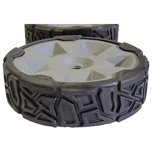 Juego de 2 ruedas delanteras originales Toro OEM 140-2358 de 8 pulgadas