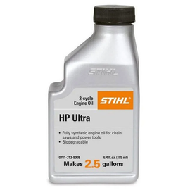 STIHL OEM 0781 313 8008 2-Cycle HP Ultra Synthetic Engine Oil, 6.4 oz