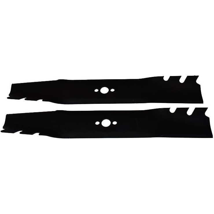 Toro OEM 2 unidades originales 116-6358-03 cuchillas para cortacésped rotativas negras de 15,4 pulgadas - 0