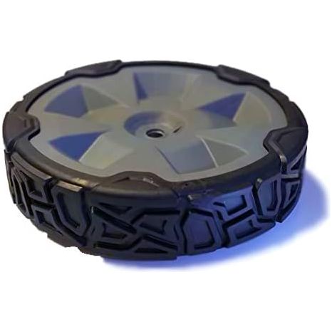 Paquete de 2 ruedas con engranajes externos originales Toro OEM 140-2350 de 9,65"