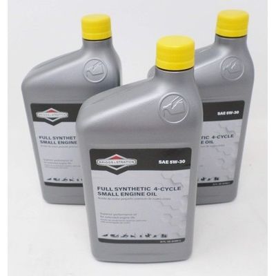 Briggs & Stratton OEM 100074 5W-30 Synthetic Engine Oil, 32 oz