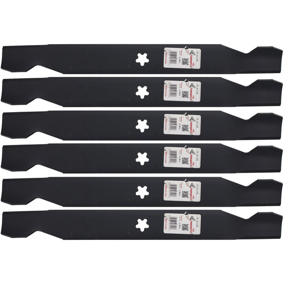 Rotary BLADE 21" X 5 POINT STAR AYP Compatible with : 127843,  138498,  138498,  138971,  138971, 138971X431