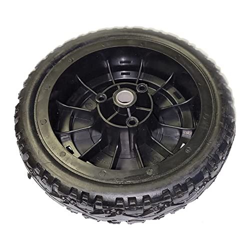 Juego de 2 ruedas delanteras originales Toro OEM 140-1294 de 8 pulgadas, color negro