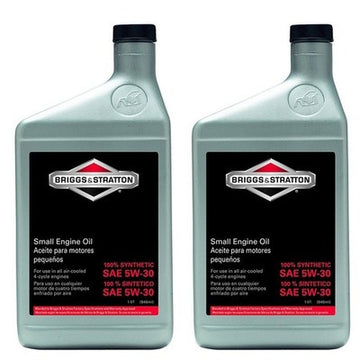 Briggs & Stratton OEM 100074 5W-30 Synthetic Engine Oil, 32 oz