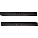 Genuine Toro OEM 133-8183-03 21" Recycling Blade for Super Recycler Mowers (1999+) [STD BLK]-4