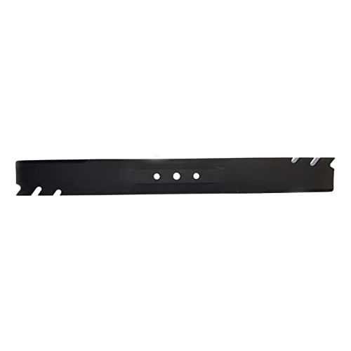 Paquete de 2 cuchillas para mantillo originales Toro OEM 140-1274-03 de 21 pulgadas, color negro - 0