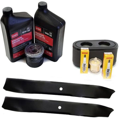 Genuine Toro Blade and Tuneup Kit For Newer 42in Toro TimeCutter Mowers 74726 74726TA 74788 75742 75742TA 75742W 75744 75745 75745TA 75745W
