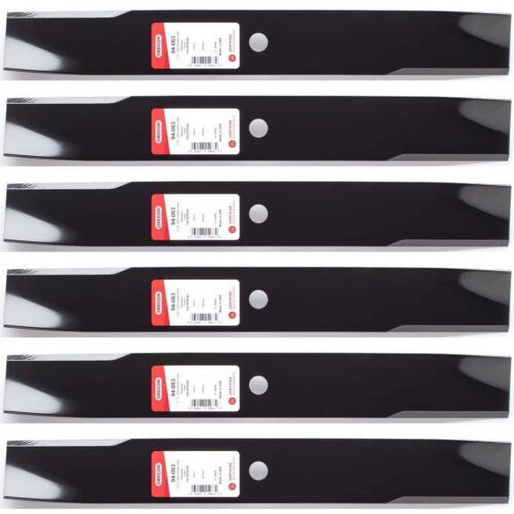Oregon 94-063 17-1/2" 5/8" Center Hole 6-Pack replaces 112-9759-03 for 50" Toro & Exmark decks