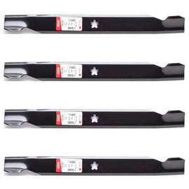 Oregon 195-039 21" 5-Point Star Center Hole 4-Pack replaces 532134149 for 42" AYP & Craftsman decks