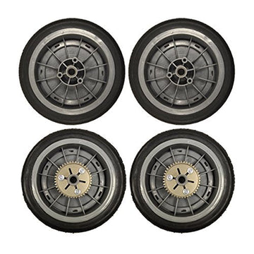 Genuine Toro Wheel Kit For Older Toro 21in Super Recyclers Contains Qty (2) 98-7130 Wheel, Qty (2) 98-7135 Wheel