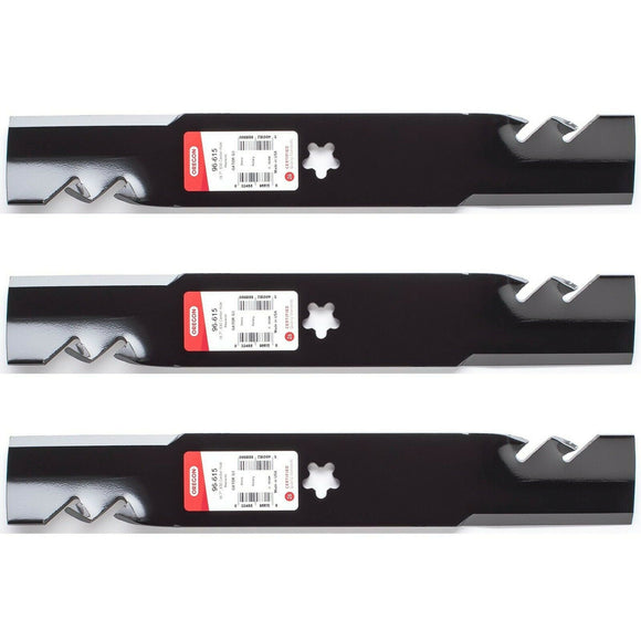 Oregon 96-615 16-11/16" 5-Point Star Center Hole 3-Pack replaces 532180054 for AYP & Craftsman decks