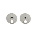 Genuine Toro OEM 127-6840 White Wheel Cover Assembly-5
