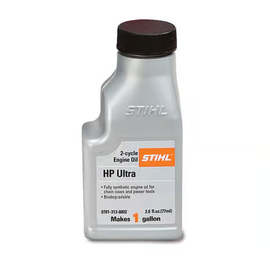 STIHL OEM 0781 313 8002 2-Cycle HP Ultra Synthetic Engine Oil, 2.6 oz