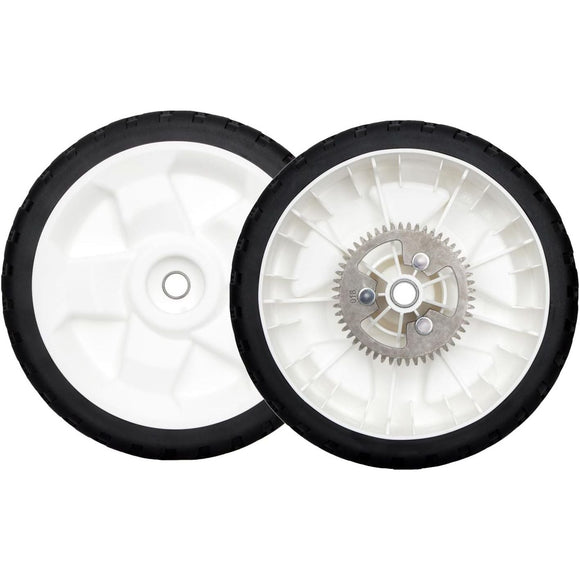 正品 Toro OEM 137-4835 8 吋白色後輪，適用於 AWD 齒輪總成 G2