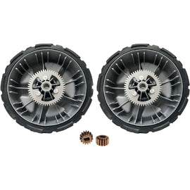 Kit de rueda y piñón Toro original para cortacésped reciclador de 22 pulgadas 20353 20355 20357 20960 20964 20965 21766 21767 21768 (también compatible con Hayter CODE345A y CODE346A