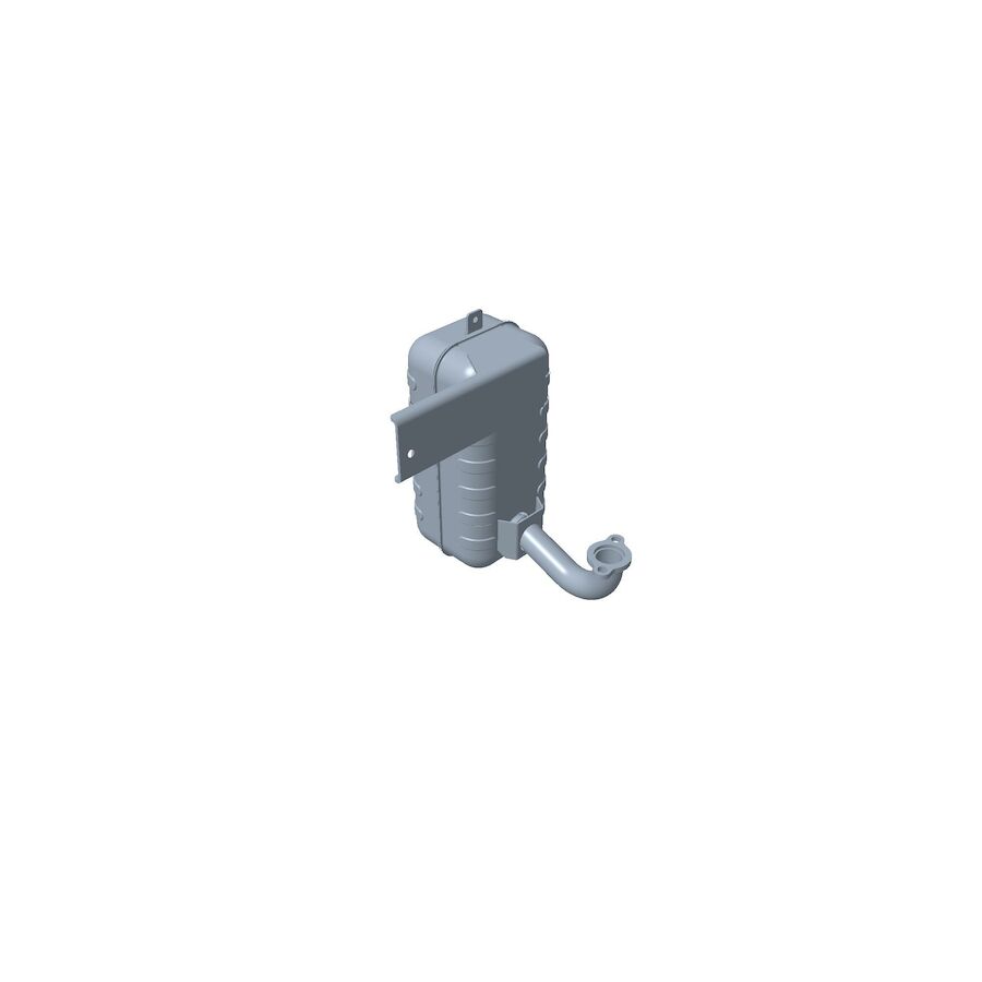 Genuine Toro OEM 117-7461 Kohler Single Muffler - 0