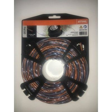 STIHL OEM 0000 930 4303 Carbon Trimmer Line 2.4 mm x 70 m Cross-Shaped CF3 Pro