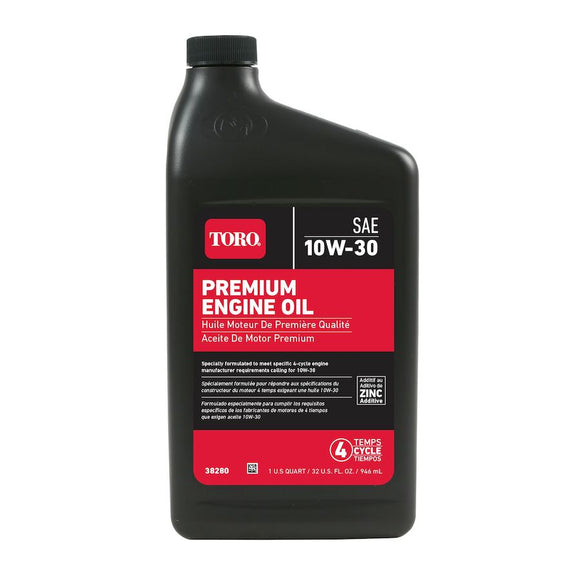 Genuine Toro OEM 38280 10W30 4-Cycle Engine Oil - 32 oz. Bottle