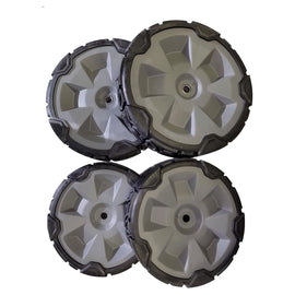 Kit de ruedas Toro originales para cortacésped reciclador de 22 pulgadas, compatible con unidades 21462 21464 21465 21466 21466T 21468 21771 21772 21773 21864