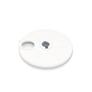 Genuine Toro OEM 127-6840 White Wheel Cover Assembly-4