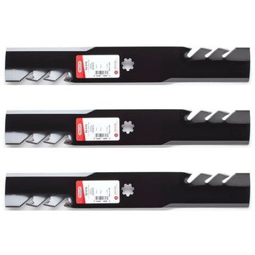 Oregon 92-616 17" 7-Point Star Center Hole 3-Pack replaces AM137757 for John Deere decks