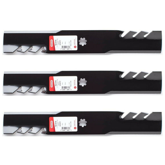Oregon 92-616 17" 7-Point Star Center Hole 3-Pack replaces AM137757 for John Deere decks