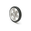 Toro original OEM 137-4843 de 11 pulgadas. Reemplazo de rueda alta trasera para ruedas de 22 pulg. Cortacésped Recycler SmartStow [EXTGR, G2, BLANCO]-2