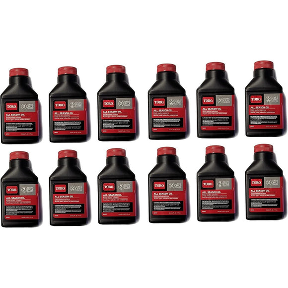 Genuine Toro OEM 38901 2-Cycle Engine Oil with Fuel Stabilizer, 2.6 oz.