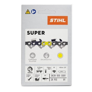 STIHL OEM 26RS 81 20in Rapid Super Chainsaw Chain 81DL