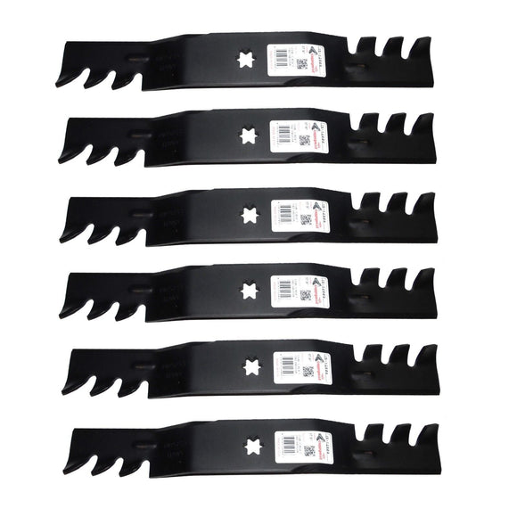 Rotary Copperhead MULCHER BLADE 17.9" X 6 POINT STAR CUB CADET Compatible with : 742-04053, 742-04053A, 942-04053A, 942-04053B, 942-04053C, 942-04053-X