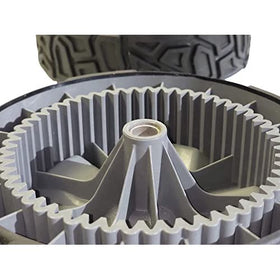 Genuine Toro OEM 2 Pack of 140-2358 8" Front Wheel Assembly - 0