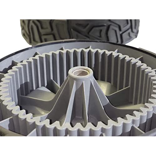 Juego de 2 ruedas delanteras originales Toro OEM 140-2358 de 8 pulgadas - 0