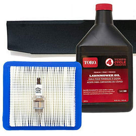 Cuchilla Toro genuina y kit de afinación para Toro Super Recycler con motores Briggs &amp; Stratton