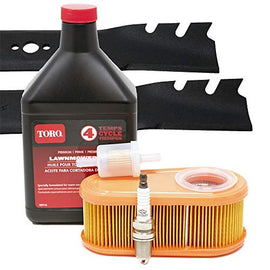 Kit de afinación y cuchilla Toro original para Toro Time Master (rango de serie 314000001 y superiores)
