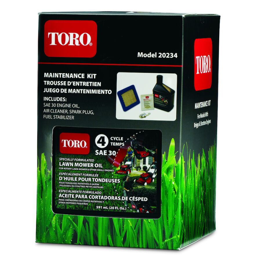 Kit de mantenimiento original Toro OEM 20234 Briggs &amp; Stratton Toro WPM - 0