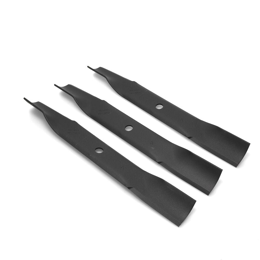 Kit de cuchillas de repuesto originales Toro OEM 79016P TimeCutter de alta elevación de 50 pulgadas (paquete de 3 cuchillas 115-5059-03)