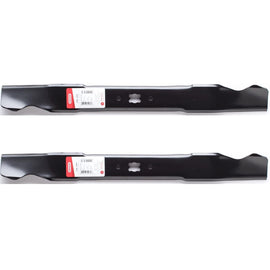 Oregon 198-049 21" Bow-Tie Center Hole 2-Pack replaces 942-0493 for Craftsman & MTD decks