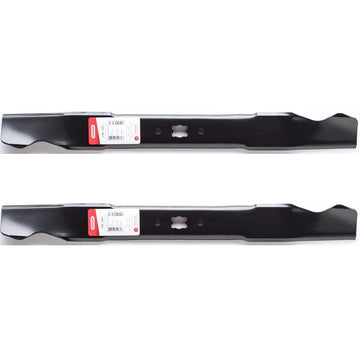 Oregon 198-049 21" Bow-Tie Center Hole 2-Pack replaces 942-0493 for Craftsman & MTD decks