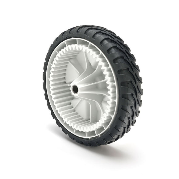 Toro original OEM 137-4832 de 8 pulgadas. Reemplazo de rueda delantera para 22 pulg. Cortacésped de tracción delantera de velocidad variable [Blanco, INT GEAR, G2]