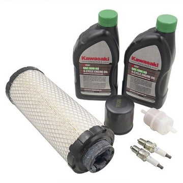 Kawasaki 99969-6537 Tune Up Kit for FX751V FX801V FX850V Carb EFI Engines 10W40