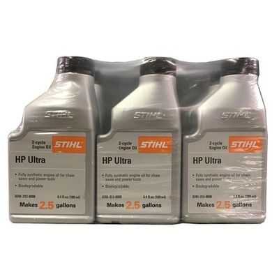 STIHL OEM 0781 313 8008 2-Cycle HP Ultra Synthetic Engine Oil, 6.4 oz