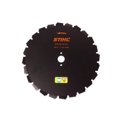 STIHL OEM 4110 713 4204 Meißelzahn Saw Blade FS 260,300,350,400, Diameter 225 mm