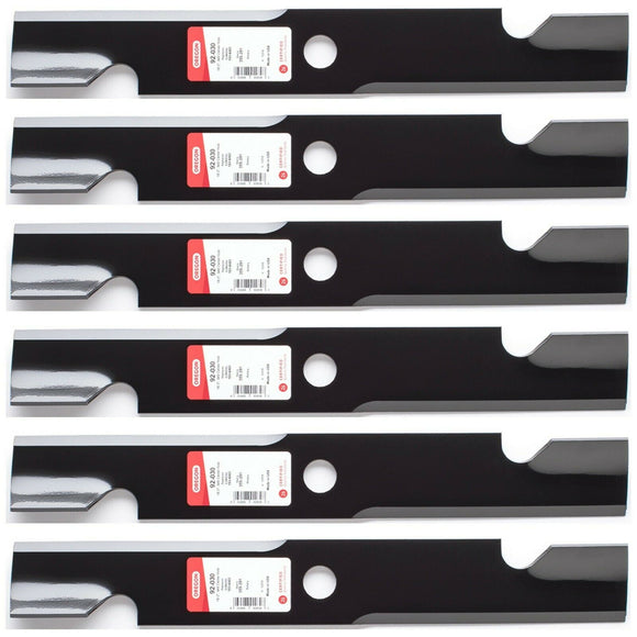 Oregon 792-030 18" 15/16" Center Hole 6-Pack replaces 109-6873 for 52" Exmark & Toro decks