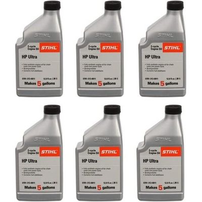 STIHL OEM 0781 313 8011 2-Cycle HP Ultra Synthetic Engine Oil, 12.8 oz